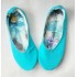 Made to order - handmade ballet flats slippers Turquoise 2