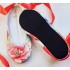 Made to order - handmade ballet flats slippers Lark Peonies