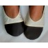 Made to order - handmade ballet flats slippers Contrast