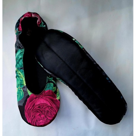 Made to order - handmade ballerinas slippers Rose