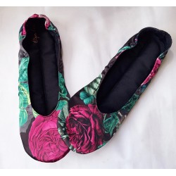 Made to order - handmade ballerinas slippers Rose