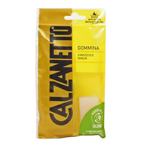 Calzanetto apavu tīrīšanas dzēšgumija