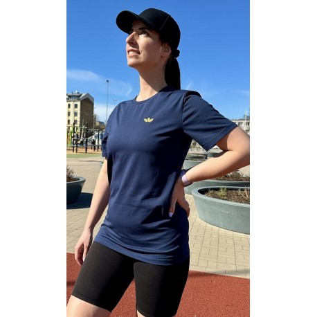 Ilgi unisex aukšti marškinėliai