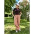 Lange Musselin-Damenhose L34 OV