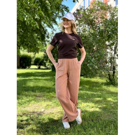 Lange Musselin-Damenhose L34 OV