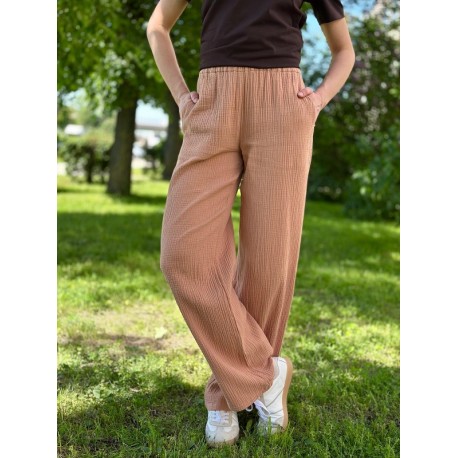 Lange Musselin-Damenhose L34 OV