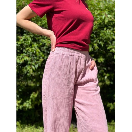 Lange Musselin-Damenhose L34 OV