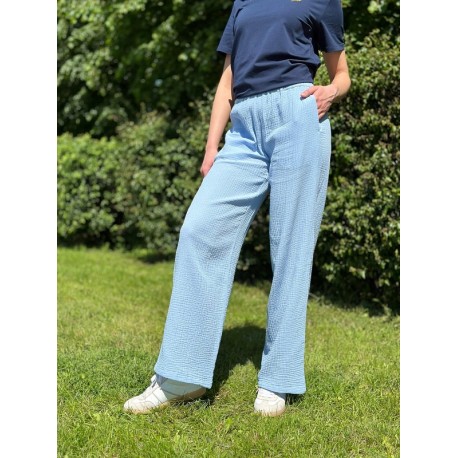 Lange Musselin-Damenhose L34 OV