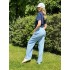 Lange Musselin-Damenhose L34 OV
