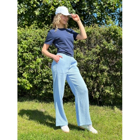 Lange Musselin-Damenhose L34 OV