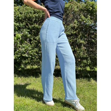 Lange Musselin-Damenhose L34 OV