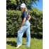 Lange Musselin-Damenhose L34 OV