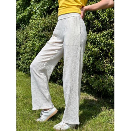 Lange Musselin-Damenhose L34 OV