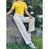 Lange Musselin-Damenhose L34 OV