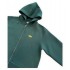 Long Unisex jacket with hood and extended sleeves