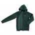 Long Unisex jacket with hood and extended sleeves