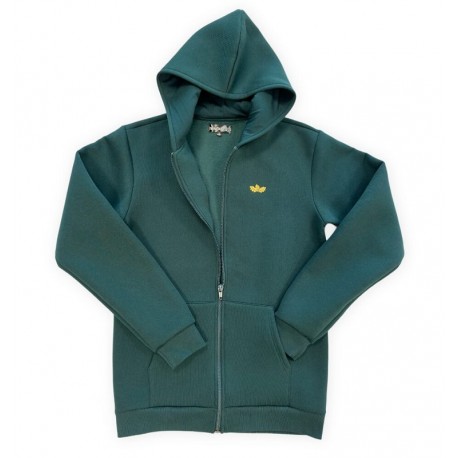Pikk unisex jakk kapuutsi ja pikendatud varrukatega Pikk unisex jakk kapuutsi ja pikendatud varrukatega