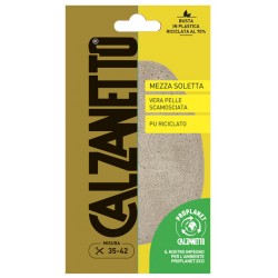 Mokkanahkaiset puolipohjalliset kenkiin Calzanetto 35-42