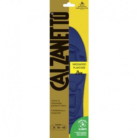 Calzanetto ZEN - REFLEXOLOGY foot massaging shoe insoles Calzanetto ZEN - REFLEXOLOGY foot massaging shoe insoles