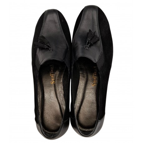 Black women's shoes Vitas Laiks T-121