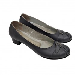Schwarze Damenschuhe Vitas Laiks T-81