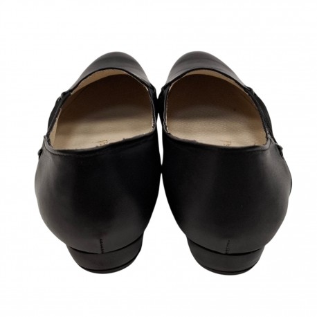 Black women's low heel shoes Vitas Laiks T-206