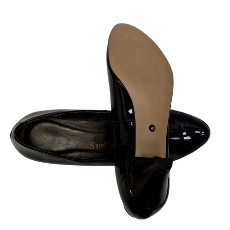 Schwarze Damenschuhe aus Wildleder mit hohen Absätzen Vitas Laiks T-88