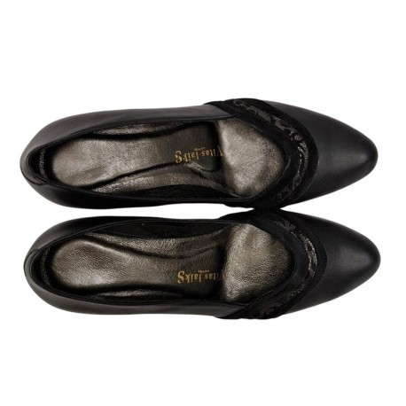 Black women's shoes Vitas Laiks T-97