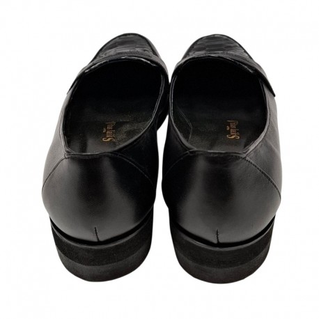 Svarte kvinners loafer sko Vitas Laiks T-120/4