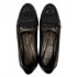 Svarte kvinners loafer sko Vitas Laiks T-120/4