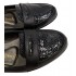 Svarte kvinners loafer sko Vitas Laiks T-120/3 m
