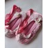 Käsintehdyt tossut balettikengät Pink