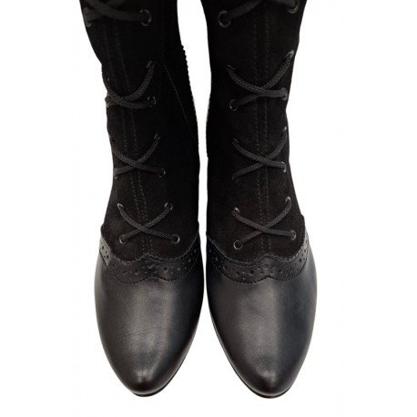 Women's autumn long boots with lining Vitas Laiks S-71