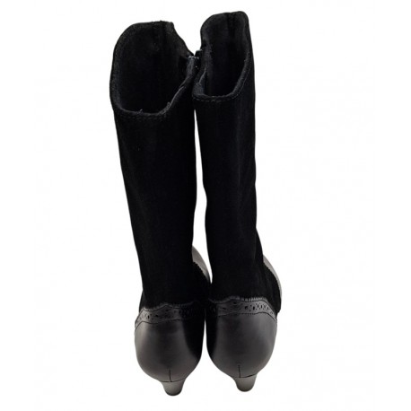 Women's autumn long boots with lining Vitas Laiks S-71