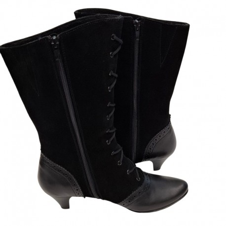 Women's autumn long boots with lining Vitas Laiks S-71