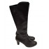 Schwarze Herbststiefel mit hohen Absätzen Vitas Laiks S-700