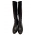 Schwarze Winterstiefel mit hohen Absätzen Vitas Laiks S-111