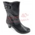 Schwarze Herbst-/Frühlingsstiefeletten Vitas Laiks S-107