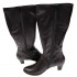 Women's wide calf winter tall boots with lining Vitas Laiks S-145