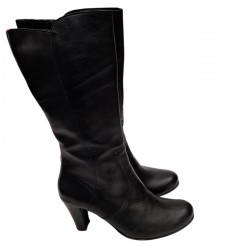 Women's autumn long boots with lining Vitas Laiks S-976