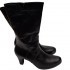 Schwarze Winterstiefel mit hohen Absätzen Vitas Laiks S-706