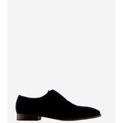 Dress shoe in navy suede. 5967SERRAJEINGLESMARINO47