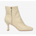 Cream soft ankle boot