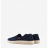 Iconic navy mesh sneakers with rubber and jute sole. AM500Rejillamarino