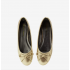 Classic soft gold ballerina flats. TG104