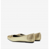 Classic soft gold ballerina flats. TG104