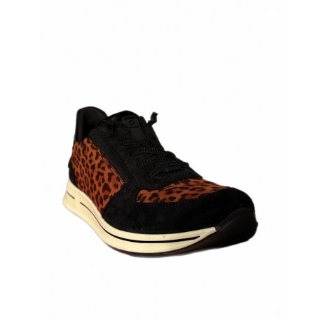 Casual leopard print shoes for wider feet 10H