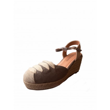 sieviešu platformas espadrilles ar siksniņu Andres Machado AM6038