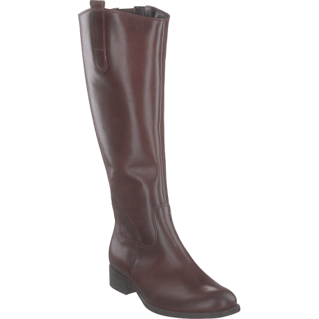 Women's autumn brown boots in big sizes Gabor 91.649.22 Women's autumn brown boots in big sizes Gabor 91.649.22