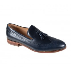 Men's big size blue shoes  Jandre 2554-A218 navy